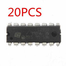 将图片加载到图库查看器，20Pcs L293D L293 L293B DIP / SOP Push Pull Four Channel Motor Driver IC
