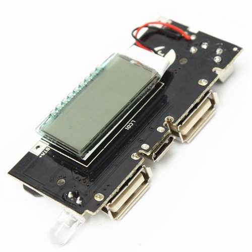 Dual USB 5V 1A 2.1A Mobile Power Bank 18650 Battery Charger PCB Module Board