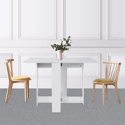 Folding Wooden Dining Tables Retractable Table Extendable Dining Table Simple Square Eating Table HWC
