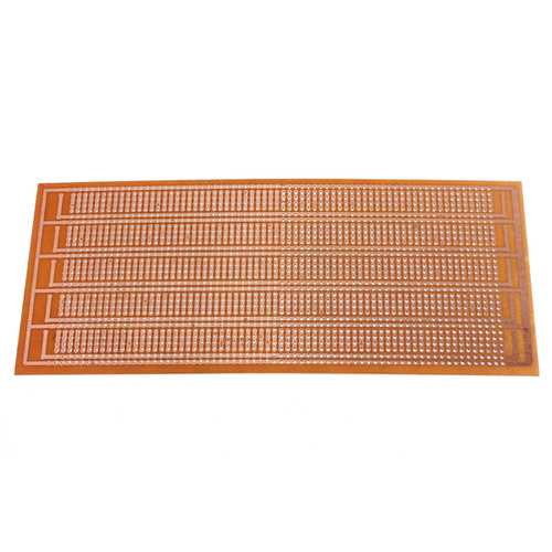 8.5x20cm DIY PCB Prototype Printed Circuit Board Stripboard Single Side