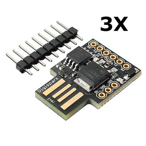 3Pcs Digispark Kickstarter Micro Usb Development Board For ATTINY85