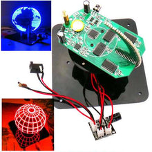 Load image into Gallery viewer, Geekcreit? DIY Spherical Rotating LED Kit POV Soldering Training Kit
