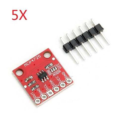 5Pcs CJMCU-MCP4725 I2C DAC Development Board Module
