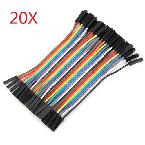 800pcs 10cm Female To Female Jumper Cable Dupont Wire