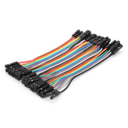 800pcs 10cm Female To Female Jumper Cable Dupont Wire