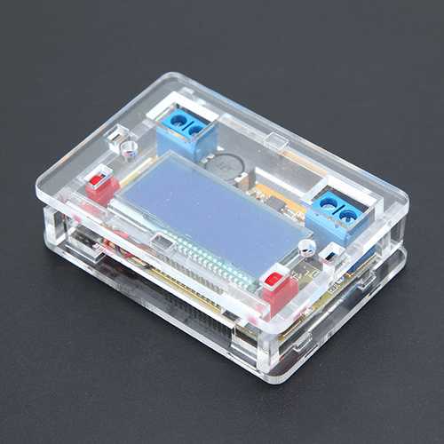 5Pcs DC-DC Step Down Power Supply Adjustable Module With LCD Display With Housing Case