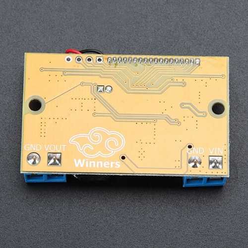 5Pcs DC-DC Step Down Power Supply Adjustable Module With LCD Display With Housing Case