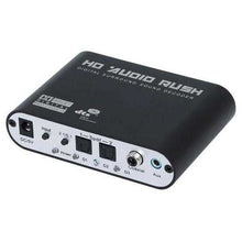 Charger l&#39;image dans la galerie, Digital to Analog AC3 Optical to Stereo Surround HD 5.1 Audio Decoder 2 SPDIF Ports HD Audio Rush
