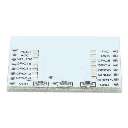 5Pcs Serial Port WIFI ESP8266 Module Adapter Plate With IO Lead Out For ESP-07 ESP-08 ESP-12