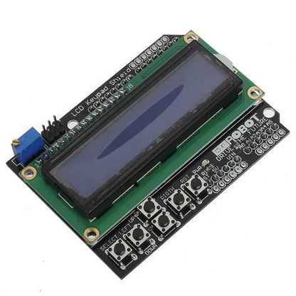 3Pcs Keypad OLED Shield Blue Backlight For Robot LCD 1602 Board