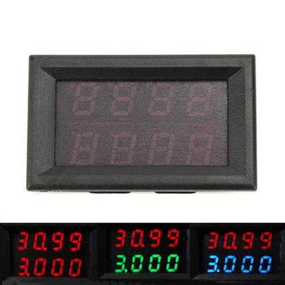 RIDEN? 0-33V 0-3A Four Bit Voltage Current Meter DC Double Digital LED Display Voltmeter Ammeter