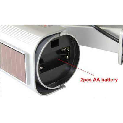 Solar Powered Fake Camera Outoodr Dummy Bullet CCTV Security Surveillance Camera Blinking IR LED