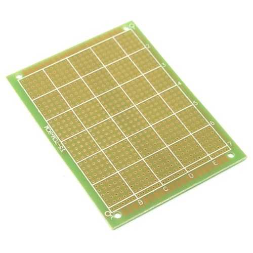 5Pcs PCB DIY Soldering Copper Prototype Printed Circuit Board 70mm x 90mm