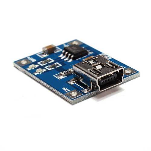 3Pcs Mini 1A Lithium Battery Charging Board Charger Module USB Interface