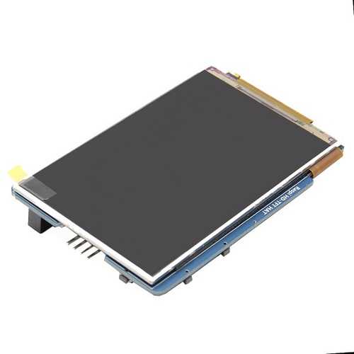 Geekwrom HD 3.5 Inch TFT Display Shield 800x480 For Raspberry Pi 3B 2B With 2 Keys And Remote IR