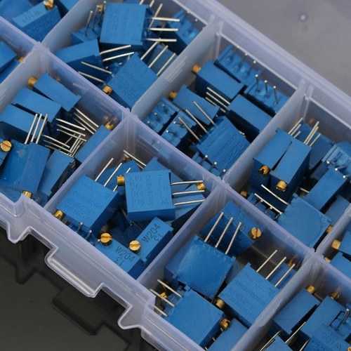 Geekcreit? 10 Value 100pcs 100?~1M? Trimmer Resistor Trim Pot Potentiometer Kit