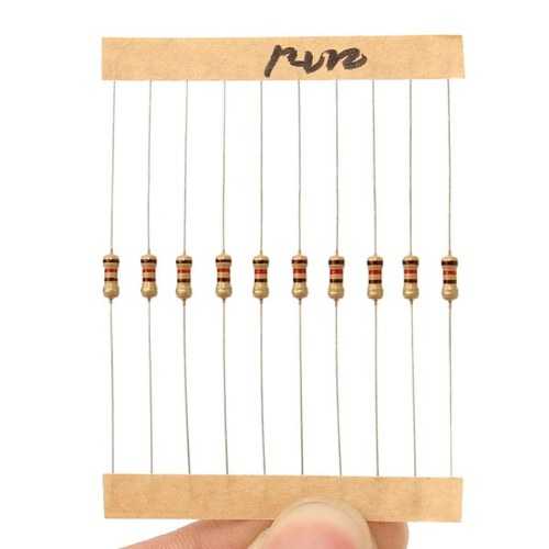 560 Pcs 1 ohm to 10M ohm 1/4W 5% Metal Film Resistor 56 Value Assorted Kit
