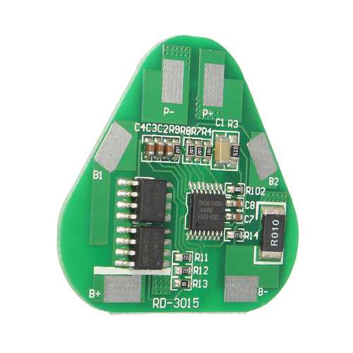4A 3S Li-ion Lithium Battery Protection Circuit Board Three Cell PCB