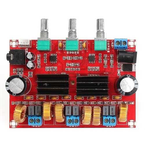 DC12-24V TPA3116D2 2.1 Channel Digital Subwoofer Power Amplifier Board