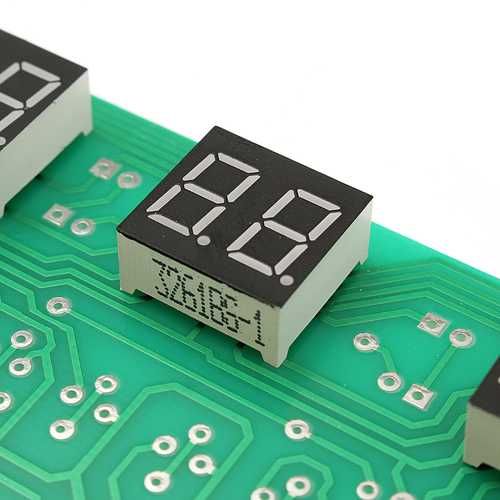 5V-12V AT89C2051 Multifunction Six Digital LED DIY Electronic Clock Kit