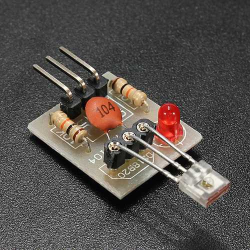 20Pcs Laser Receiver Non-modulator Tube Sensor Module