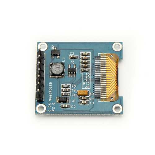 5Pcs 0.95 Inch 7pin Full Color 65K Color SSD1331 OLED Display SPI