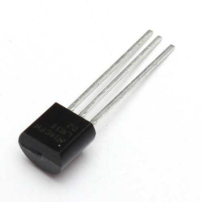 3Pcs LM35DZ TO-92 LM35 Precision Centigrade Temperature Sensor