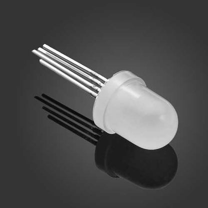 60pcs RGB LED Diode 8mm Red/Green/Blue 4 Pin Light Emitting Diode