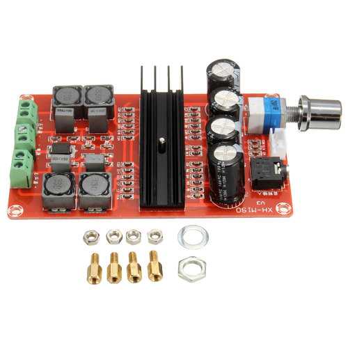 TPA3116D2 12V~24V Dual Channel 2x100W Audio Digital Amplifier Board Geekcreit for Arduino - products that work with official Arduino boards