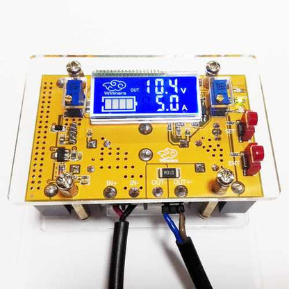 Winners? 10A DC-DC LCD Adjustable Step Down Power Supply Voltage Current Display Module With Housing