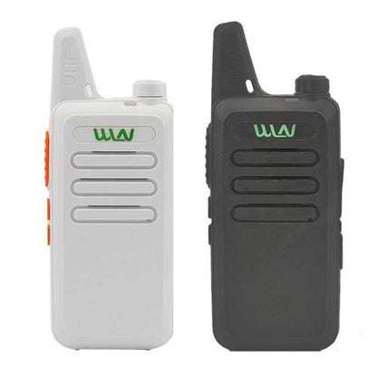 WLN KD-C1 Mini UHF 400-470 MHz Handheld Transceiver Two Way Ham Radio HF Communicator Walkie Talkie