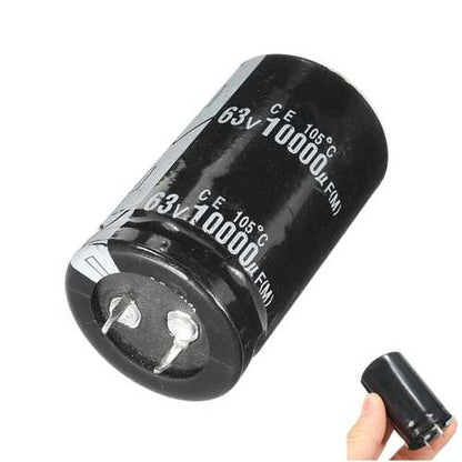 63V 10000UF 105?? High Frequency Temp Electrolytic Capacitor 30mm x 50mm Long Life