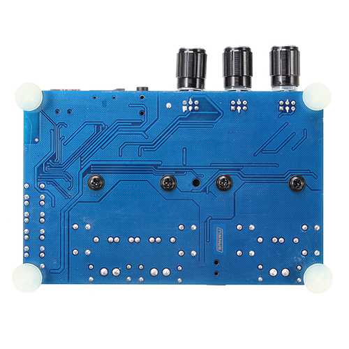 SANWU? SW-HF41 Wireless bluetooth Digital 2.1 Channel Amplifier Board 50W+50W Stereo Output 100W Bass Output USB TF Card Decoding Play 12-26V DC