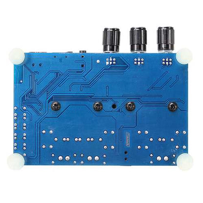 SANWU? SW-HF41 Wireless bluetooth Digital 2.1 Channel Amplifier Board 50W+50W Stereo Output 100W Bass Output USB TF Card Decoding Play 12-26V DC
