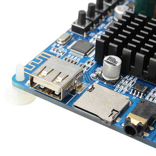 SANWU? SW-HF41 Wireless bluetooth Digital 2.1 Channel Amplifier Board 50W+50W Stereo Output 100W Bass Output USB TF Card Decoding Play 12-26V DC