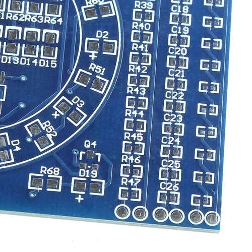 DIY SMD Rotating LED SMD Components Soldering Practice Board Skill Training Kit