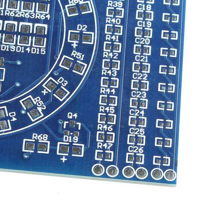 DIY SMD Rotating LED SMD Components Soldering Practice Board Skill Training Kit