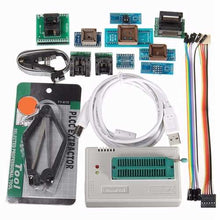 将图片加载到图库查看器，TL866A USB Mini Pro Programmer 10x Adapter EEPROM FLASH 8051 AVR MCU SPI ICSP
