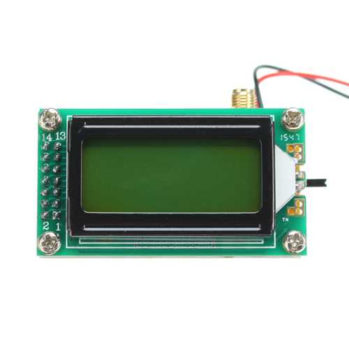 9V Frequency Meter 500mhz High Precision Reader RF Radio Frequency Measuring Instrument