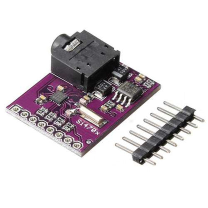 CJMCU-470 Si4703 FM Radio Tuner Evaluation Development Board CJMCU for Arduino - products that work with official Arduino boards