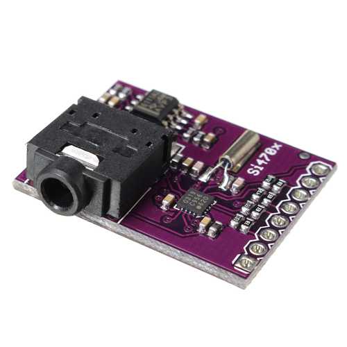 CJMCU-470 Si4703 FM Radio Tuner Evaluation Development Board CJMCU for Arduino - products that work with official Arduino boards