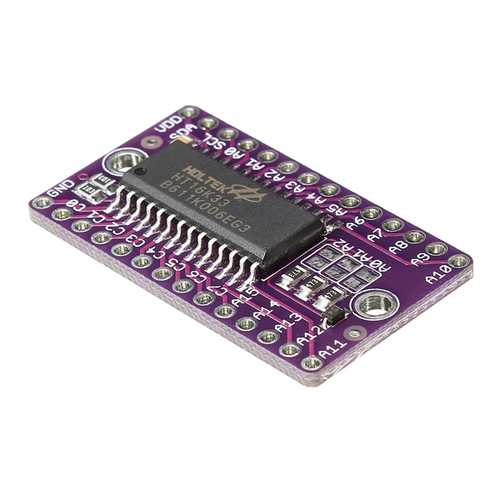 HT16K33 LED Dot Matrix Drive Control Module Digital Tube Driver Development Board CJMCU for Arduino - products that work with official Arduino boards