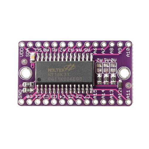 HT16K33 LED Dot Matrix Drive Control Module Digital Tube Driver Development Board CJMCU for Arduino - products that work with official Arduino boards