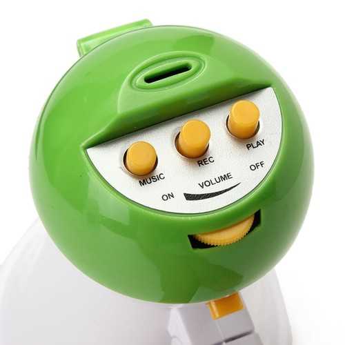 Portable Foldable Handheld Megaphone Siren Loudspeaker Voice Amplifier Recorder
