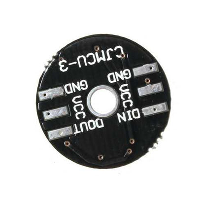 5pcs CJMCU-3bit WS2812 RGB LED Full Color Drive LED Light Circular Smart Development Board Geekcreit for Arduino - products that work with official Arduino boards