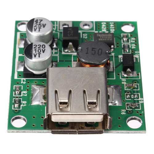 5pcs 5V 2A Solar Panel Power Bank USB Charge Voltage Controller Regulator Module 6V 20V Input