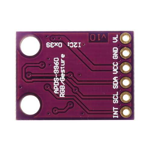GY-9960-3.3 APDS-9960 RGB Infrared IR Gesture Sensor Motion Direction Recognition Module Geekcreit for Arduino - products that work with official Arduino boards