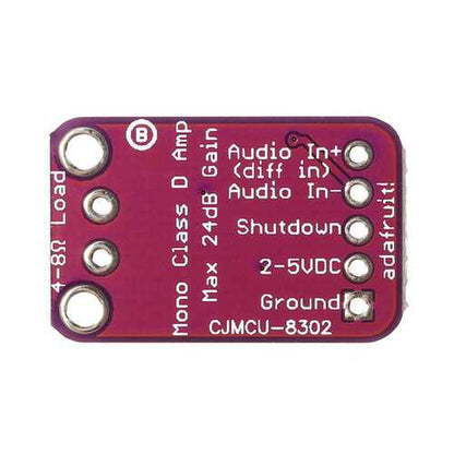 5pcs CJMCU-832 PAM8302 Single Channel Class D Audio Power Amplifier Development Board