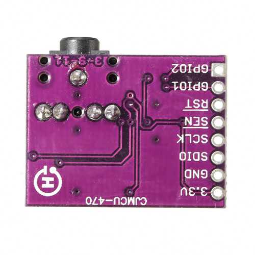 3pcs CJMCU-470 Si4703 FM Radio Tuner Evaluation Development Board CJMCU for Arduino - products that work with official Arduino boards