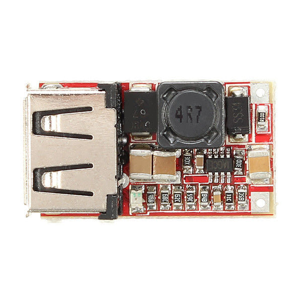 3Pcs DC-DC Buck Module 6-24V 12V/24V to 5V 3A USB Step Down Power Supply Charger Efficiency 97.5%